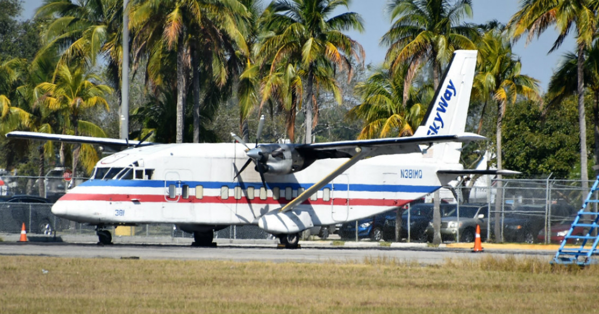 Aeronave de carga de SkyWay © Alec Wilson vía Wikimedia Commons 