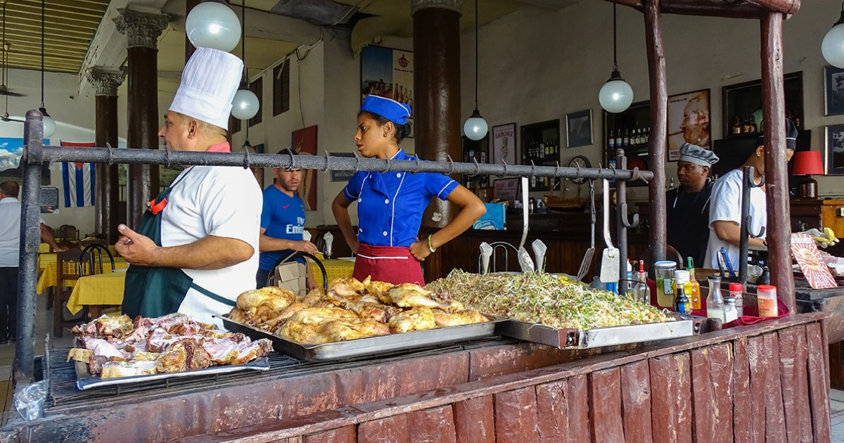 Restaurante estatal en La Habana © CiberCuba