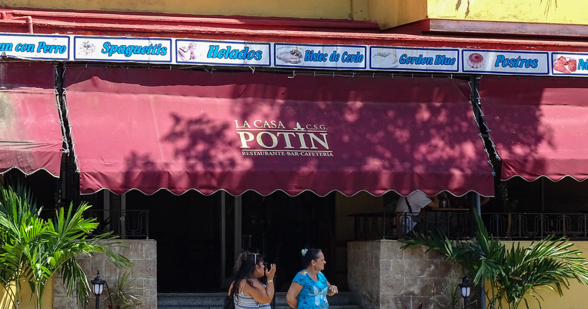 Restaurante y cafetería "Potín", en La Habana © CiberCuba
