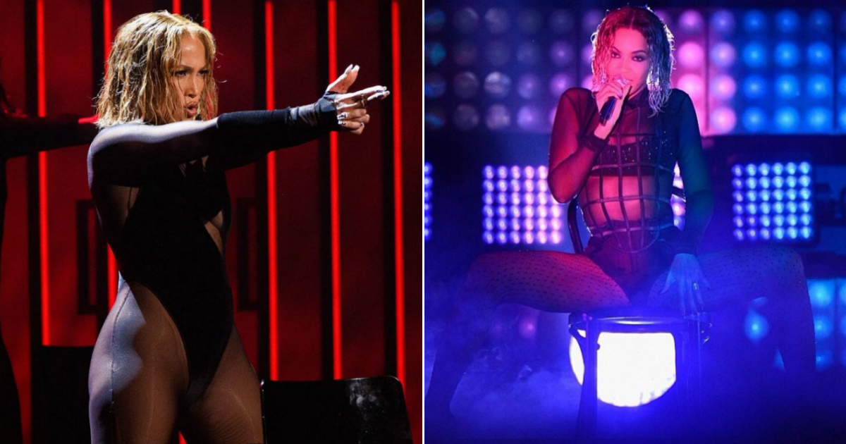 Acusan a Jennifer Lopez de copiar a Beyoncé © Instagram / AMAS, Beyoncé