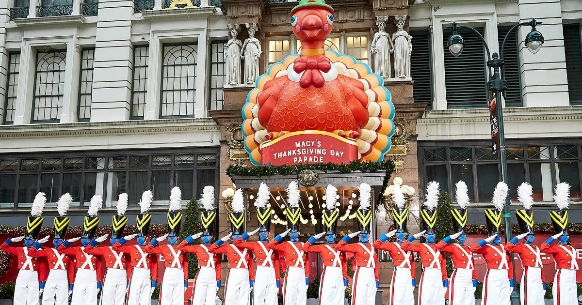 Imagen del desfile del Macy's este 26 de noviembre © Twitter/Macy's