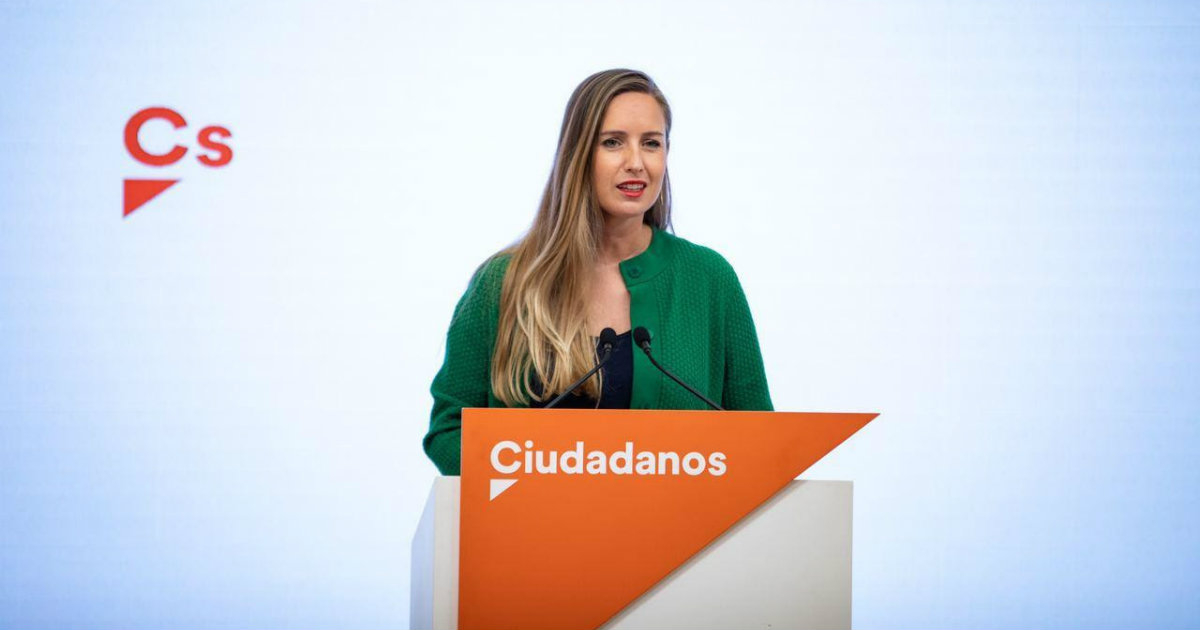 Melisa Rodríguez-portavoz de Ciudadanos. © Cs