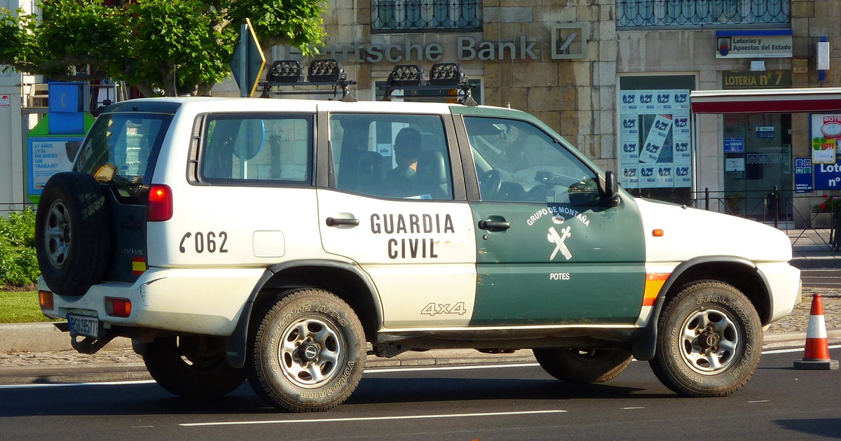 Coche de la Guardia Civil de España © Wikimedia Commons