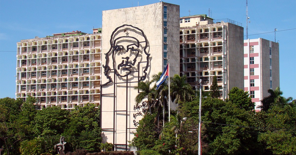 Edificio del MININT en la Plaza de la Revolución © CiberCuba