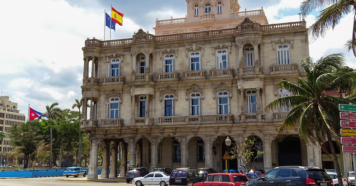 Embajada de España en La Habana © CiberCuba