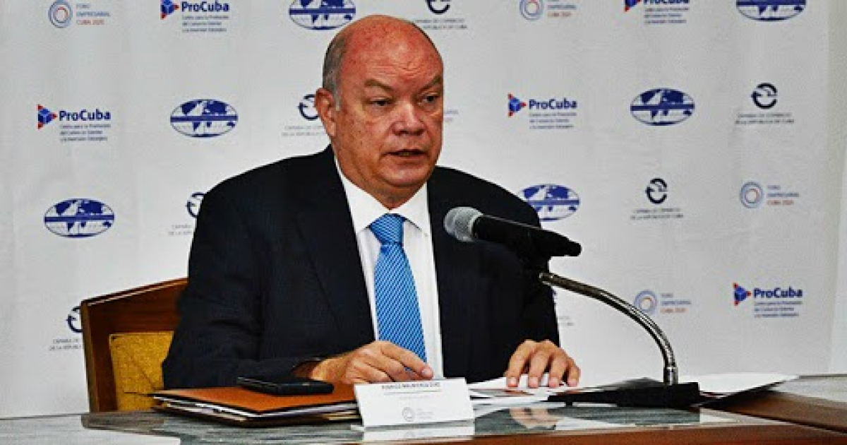 Rodrigo Malmierca Díaz, ministro de Comercio Exterior y para la Inversión Extranjera © ACN