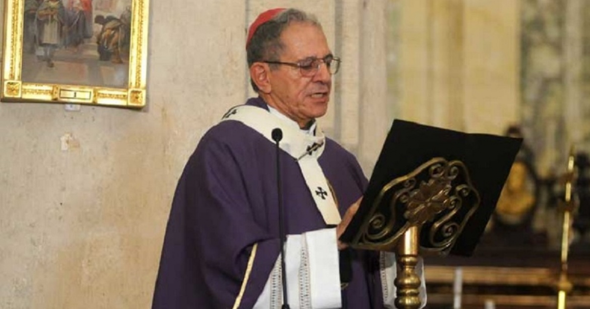 Cardenal Juan de la Caridad García Rodríguez, Arzobispo de La Habana. © Granma