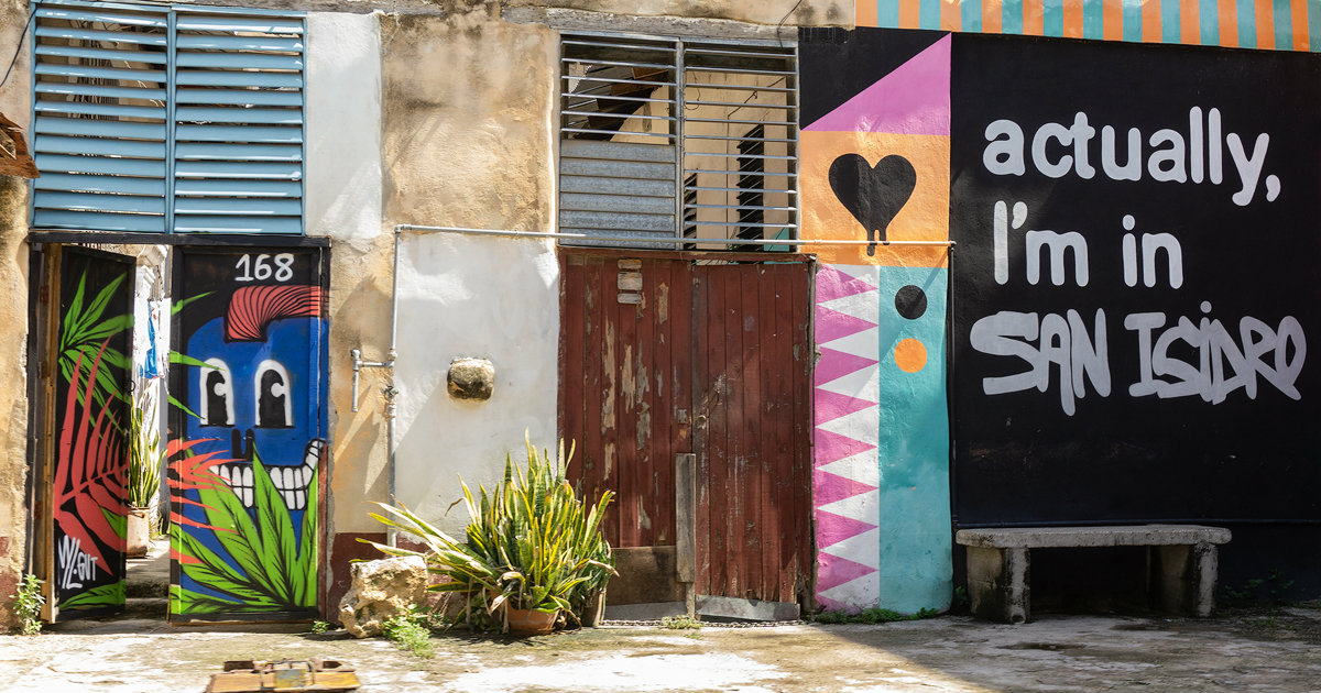 Graffiti en la calle San Isidro de La Habana Vieja. © CiberCuba