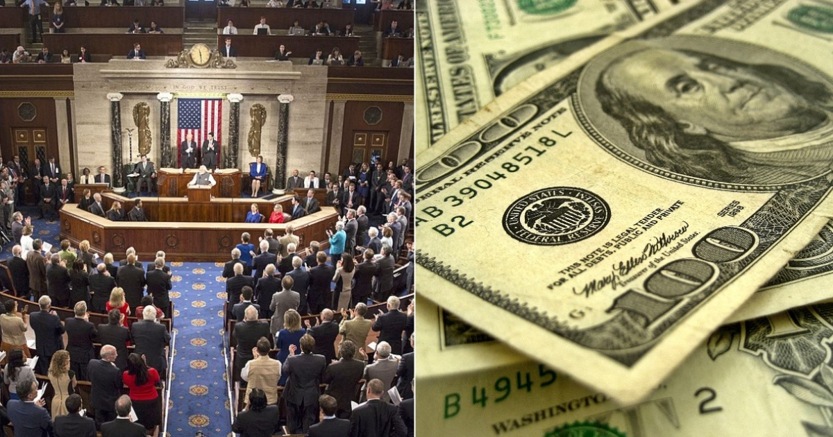 Cámara de representante Estados Unidos / Dólares © Wikipedia.org / Flickr 401(K) 2012