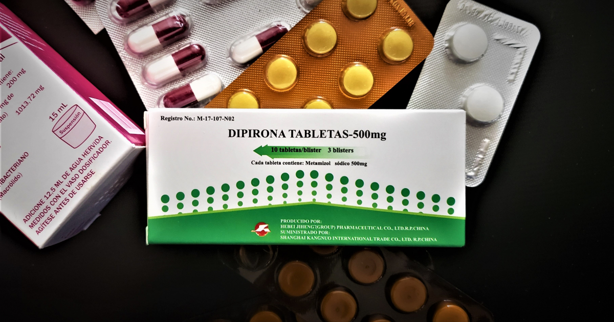 Dipirona © Dipirona y otros medicamentos de producción cubana / CiberCuba