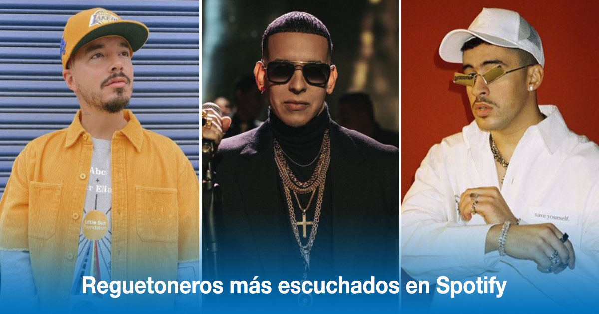 J Balvin, Daddy Yankee y Bad Bunny © Instagram de los artistas