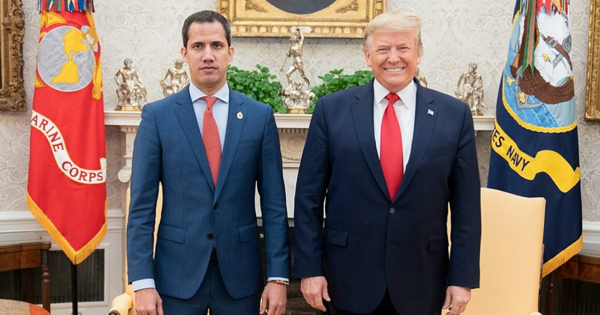 Guaidó se reúne con Trump en la Casa Blanca en febrero de 2020 © The White House 