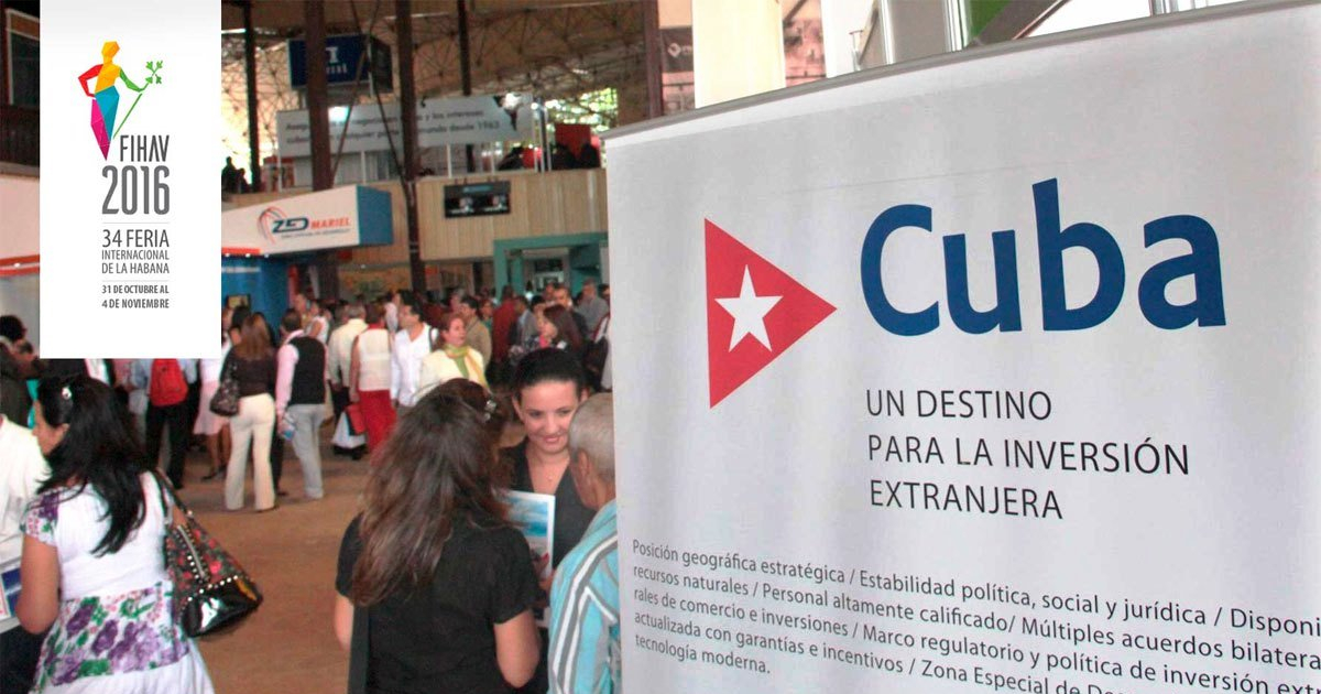 Desde hace años, el gobierno cubano organiza ferias para atraer la inversión extranjera © ACN