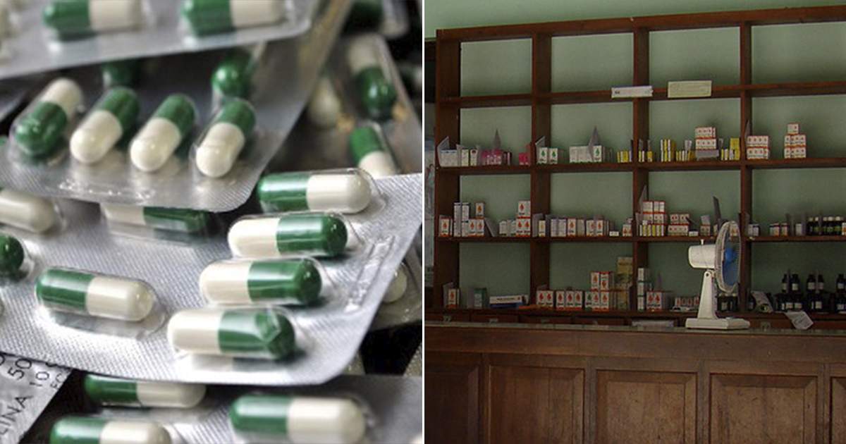 Medicamentos y farmacias cubanas desabastecidas © Flickr / Cibercuba e Infomed / Cienfuegos