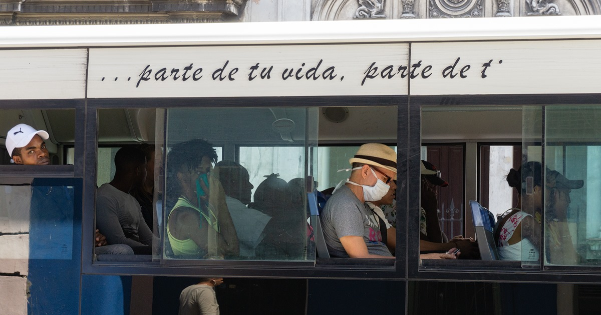 Trasnporte público en La Habana © Foto: CiberCuba