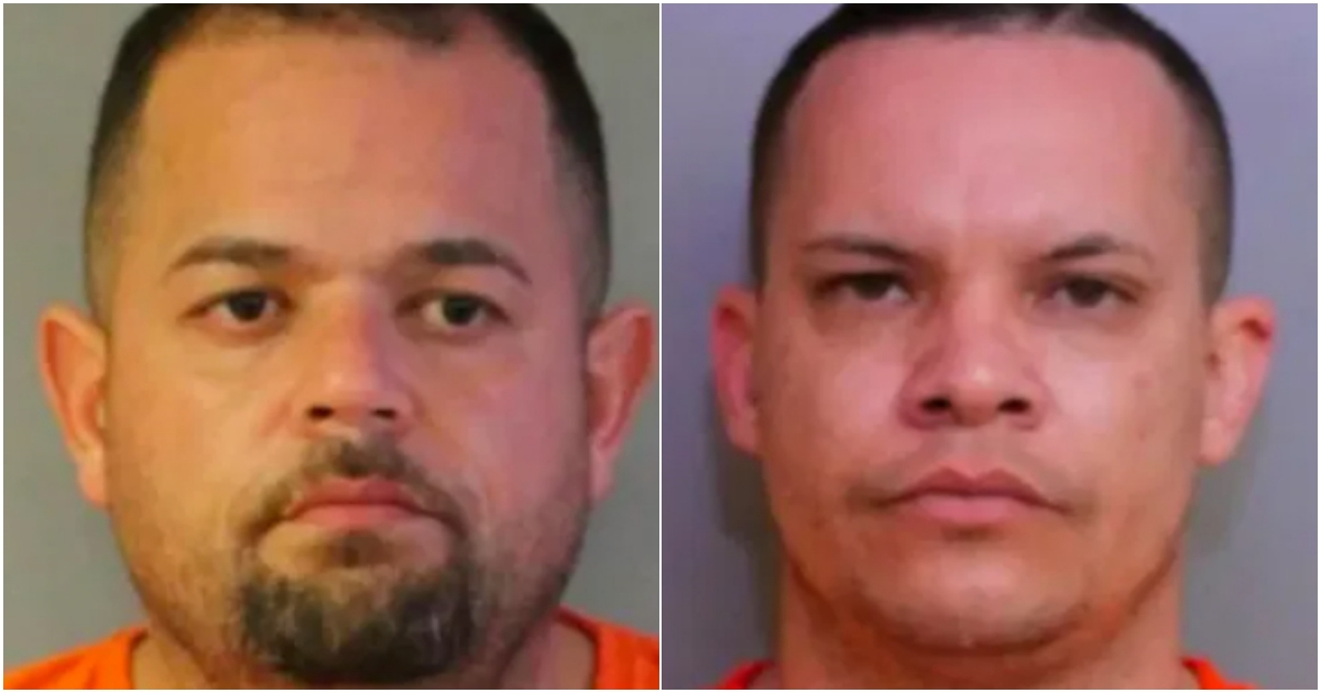 Los detenidos son Juan Burgos-López, de 39 años, y Brian Montalvo Tolentino, de 43 © Polk County Sheriff's Office