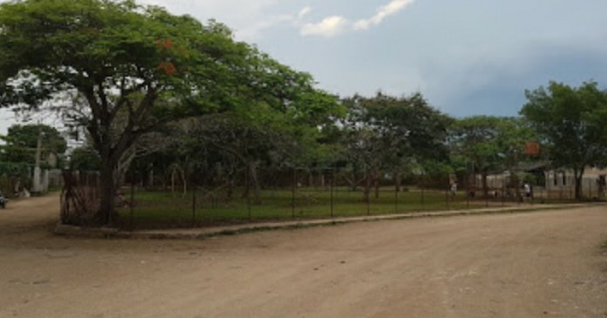 Parque en la comunidad rural El Coco, en Holguín © Ecured