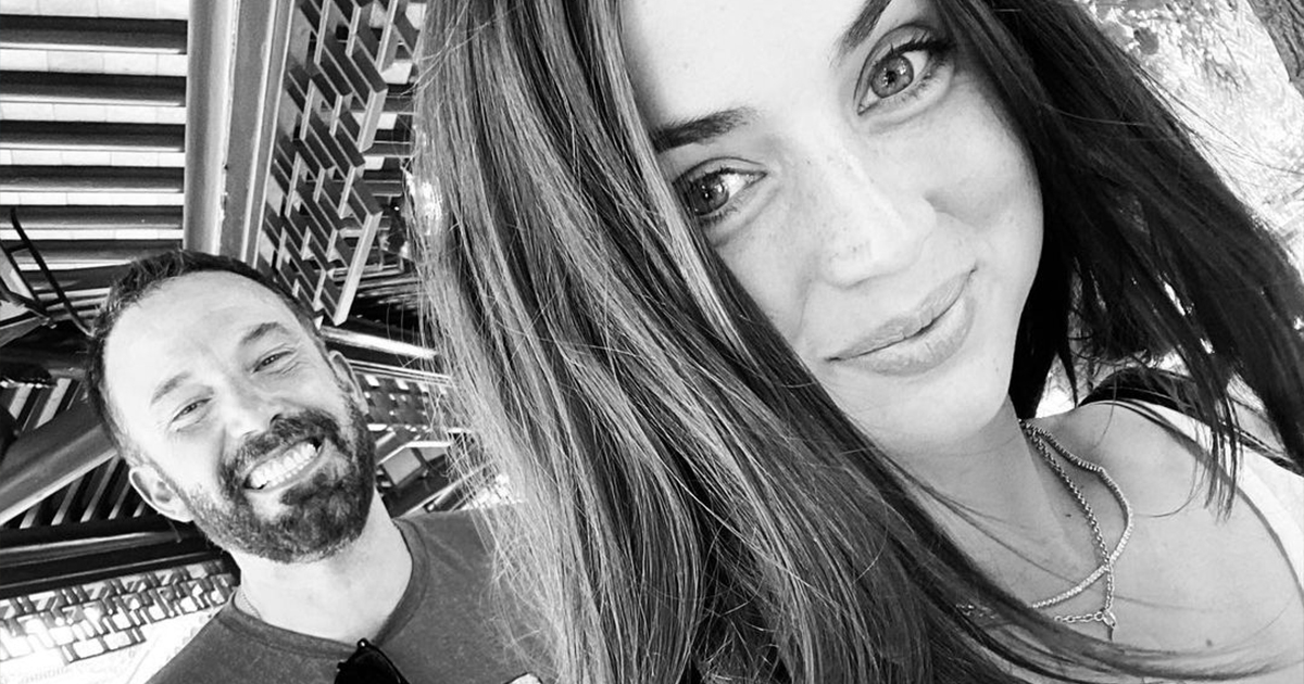 Ana de Armas y Ben Affleck. © Instagram / Ana de Armas