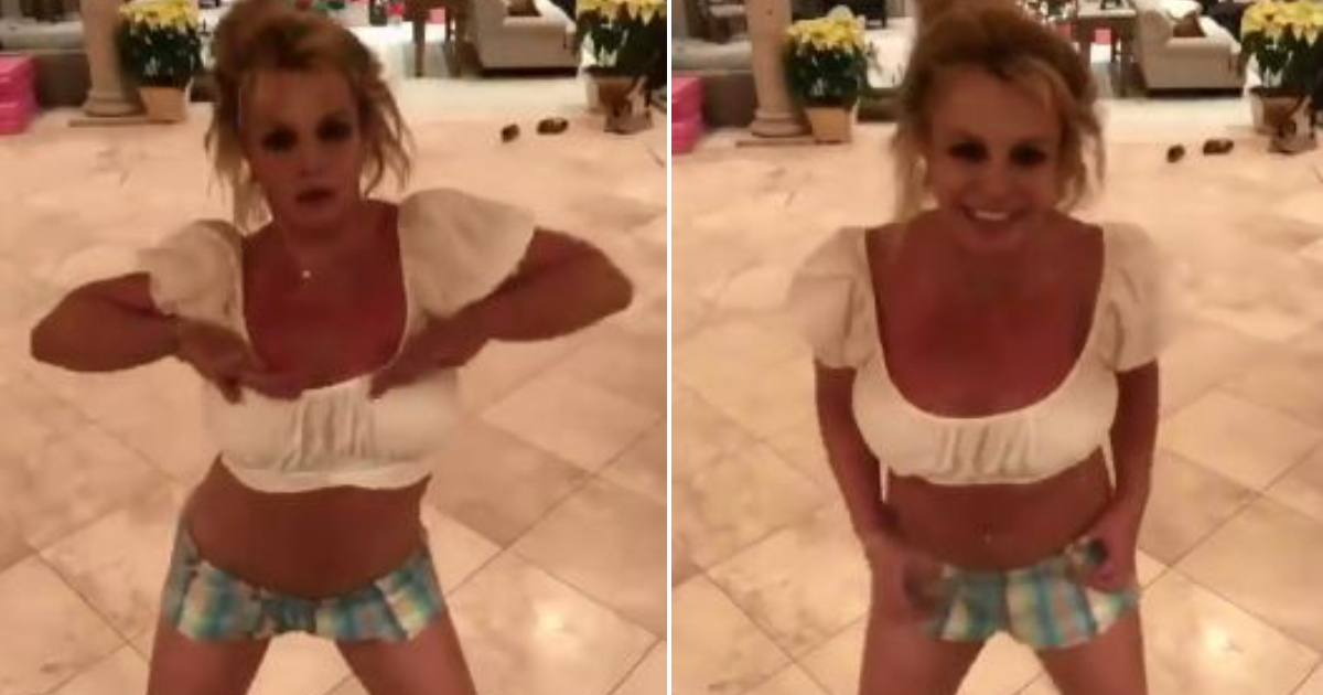 Britney Spears baila al ritmo de "Mi Gente" de J Balvin © Instagram / Britney Spears