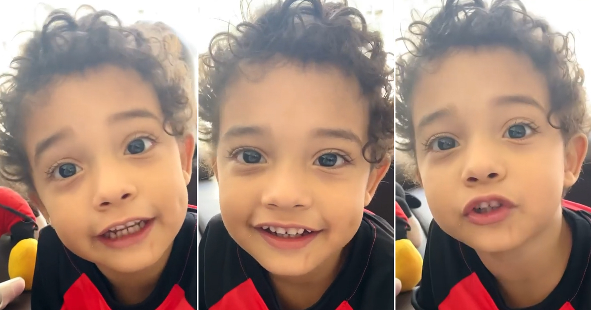Samuel, hijo menor de Yuliet Cruz y Leoni Torres © Instagram / Samuel Torres