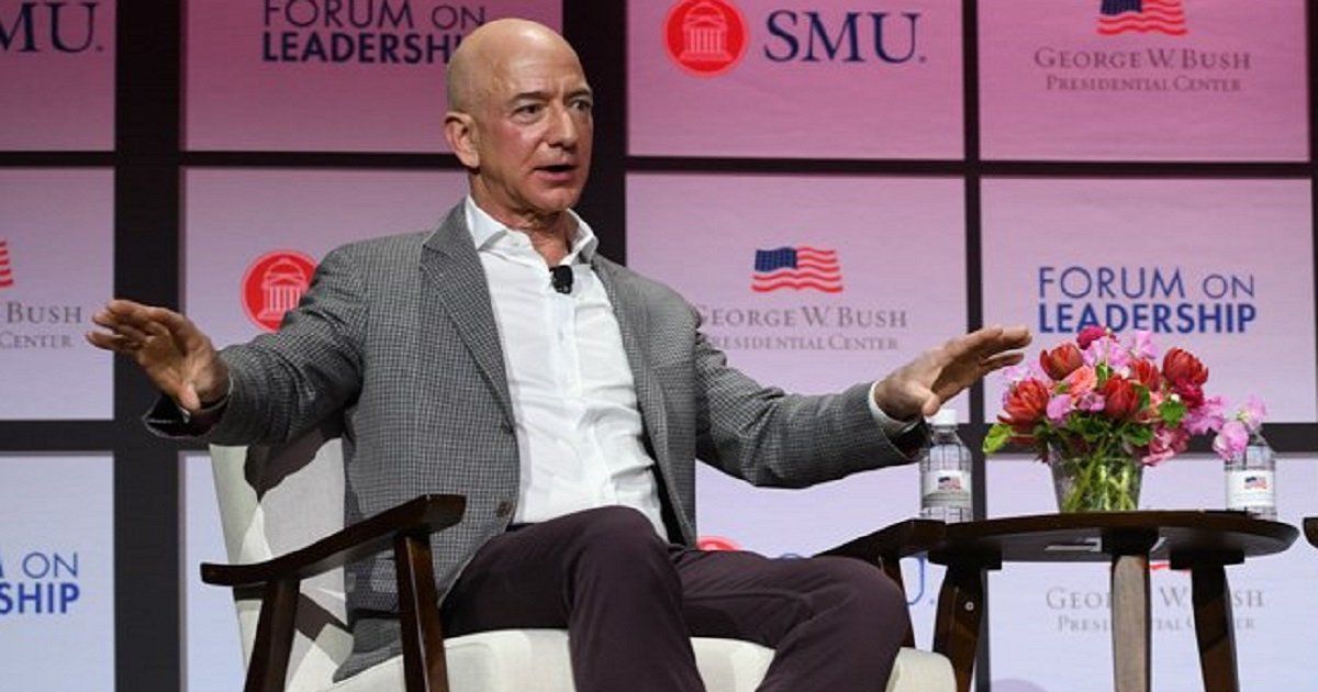 Jeff Bezos, fundador de Amazon. © Twitter / Jeff Bezos