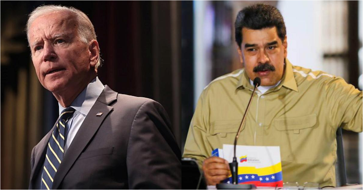 Joe Biden y Nicolás Maduro © Wikimedia Commons / Gage Skidmore y Twitter/Nicolás Maduro