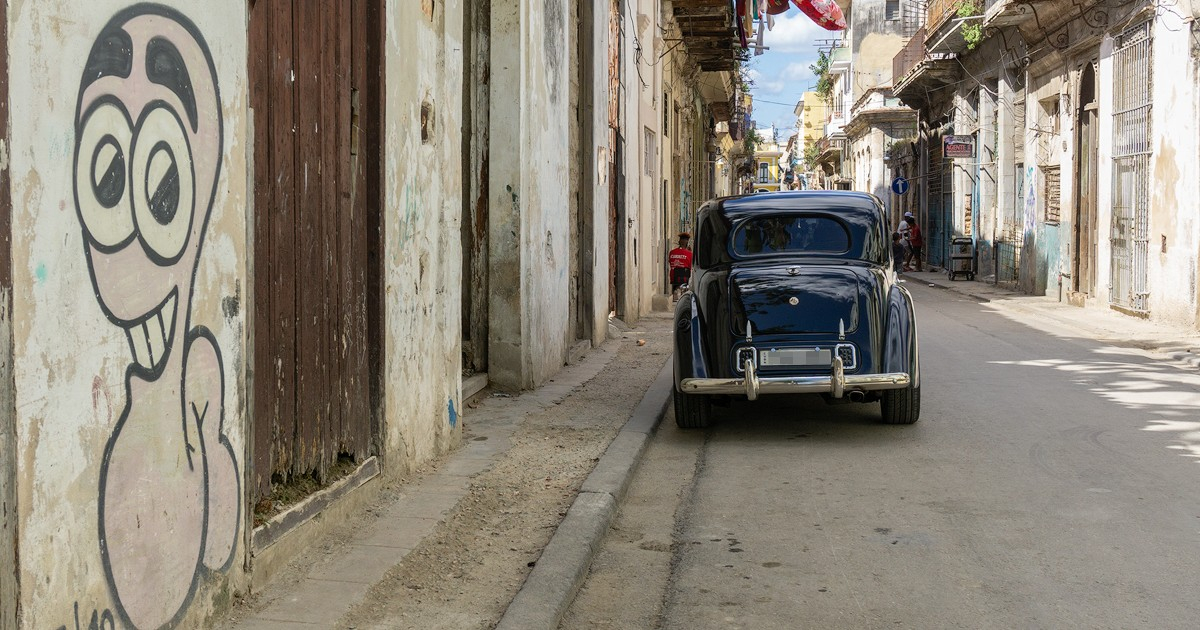 Pintada en la calle San Ignacio, de La Habana Vieja. © CiberCuba