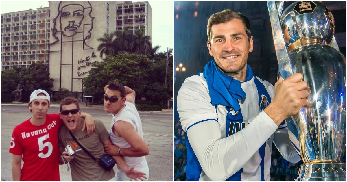 Iker Casillas en Cuba © Instagram / Iker Casillas