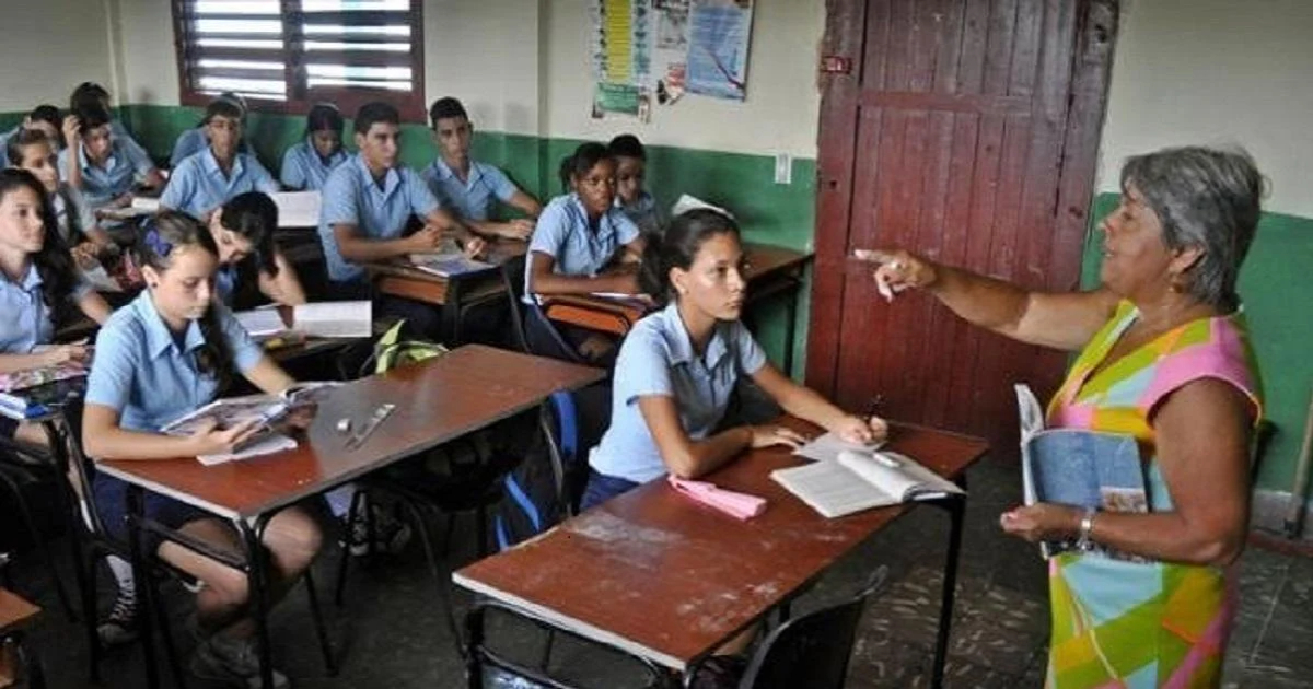 Escuela cubana (imagen de referencia) © Granma