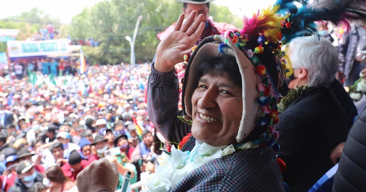 El expresidente de Bolivia, Evo Morales. © Twitter / Evo Morales