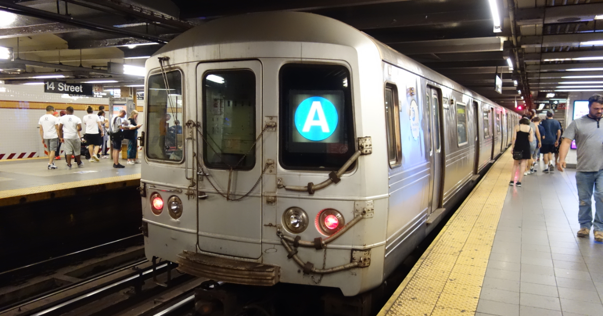 Línea A del metro de New York, donde ocurrieron los hechos © Wikimedia Commons