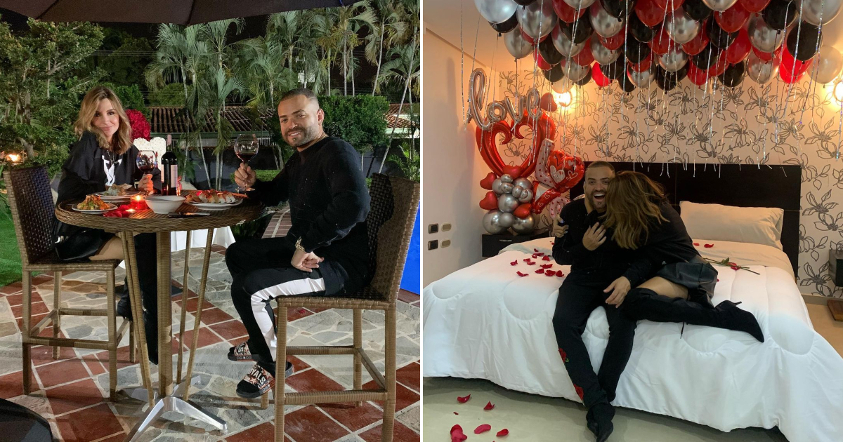 Melany Mille y Nacho Mendoza celebran San Valentín © Instagram / Melany Mille 