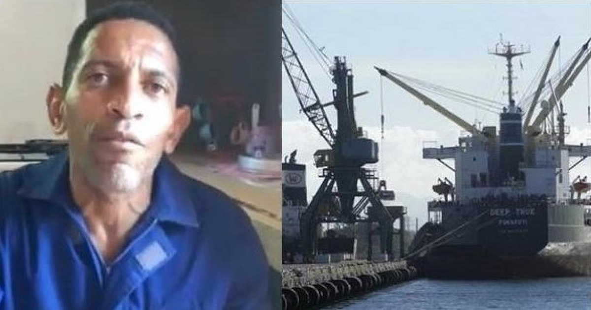 Pedro Hamed Fajardo Armas y puerto de Cienfuegos © Captura de video de YouTube de Canal Caribe y Radio Ciudad del Mar