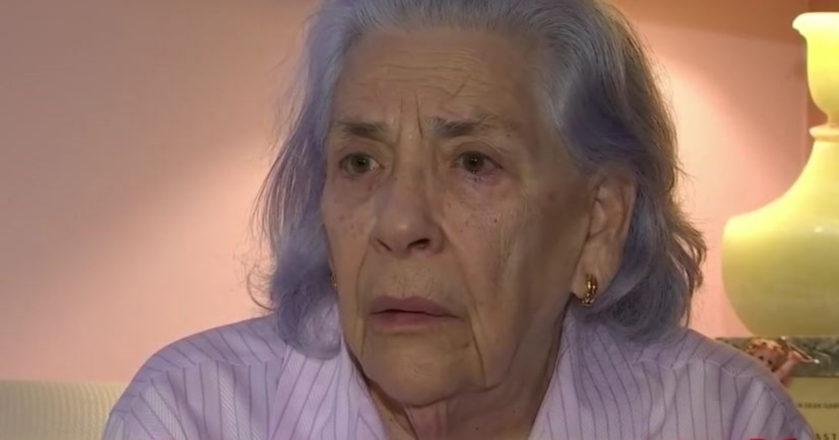 La ex presa política Ana Lázara Rodríguez © YouTube/screenshot-America Tevé