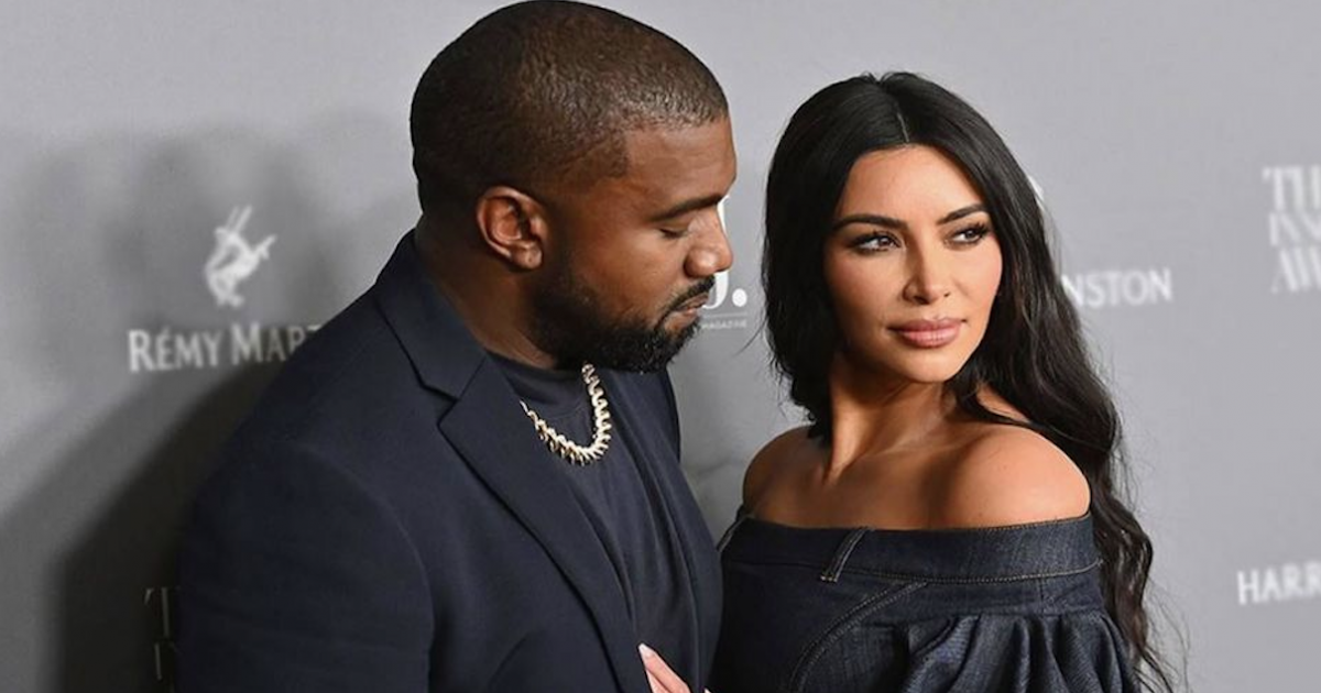 La pareja en una celebración del 2018 © Instagram/Kim Kardashian