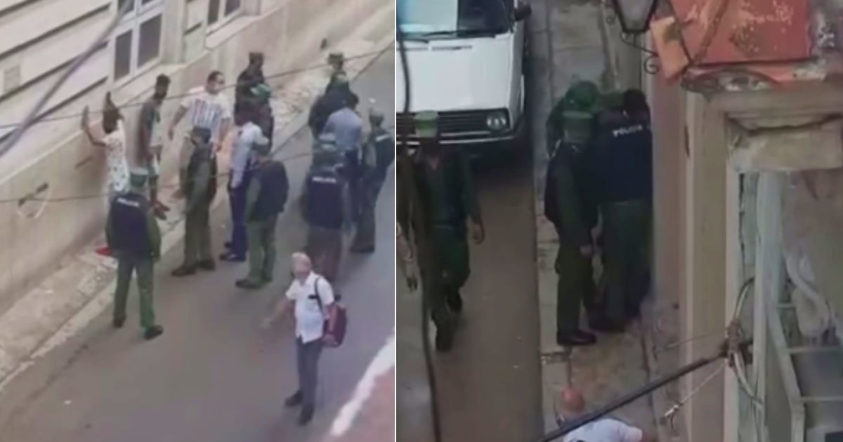 Detención en La Habana © Captura de video
