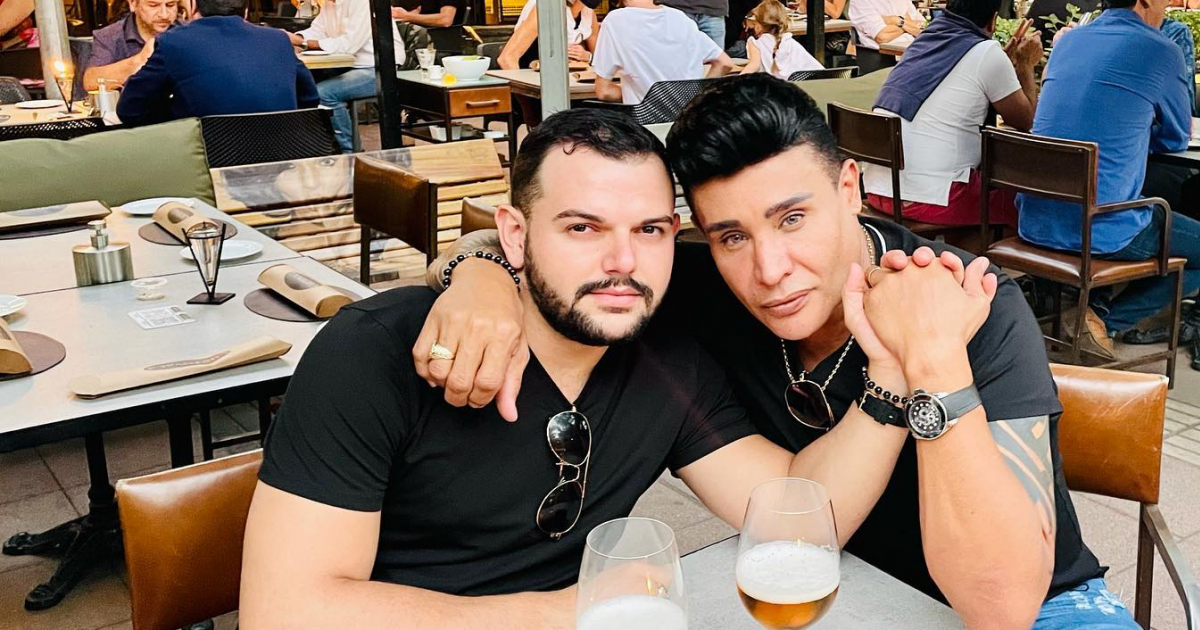 Eduardo Antonio y su novio © Instagram / Eduardo Antonio