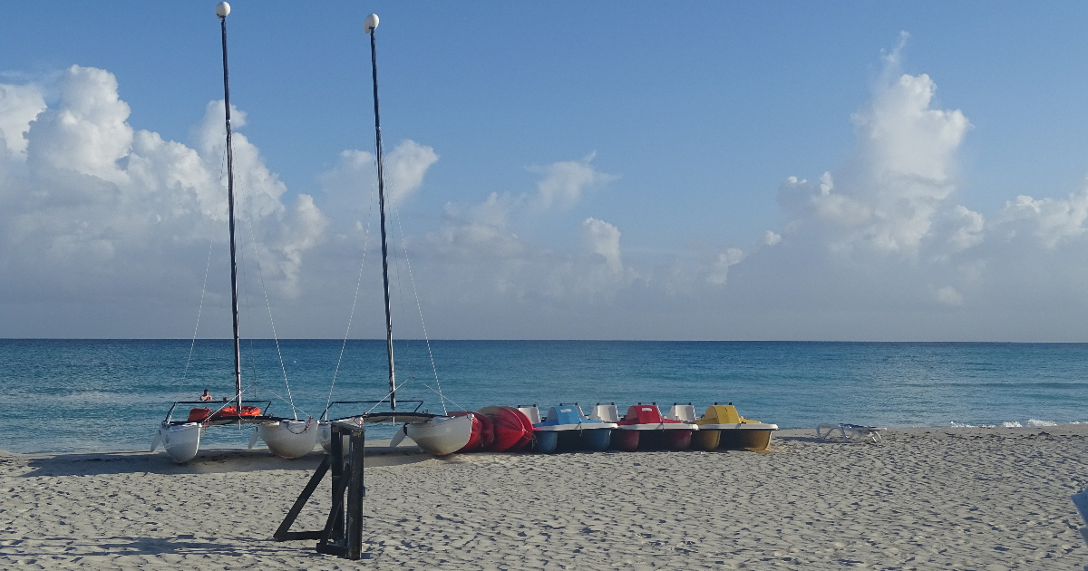 Varadero, playa sin personas (Imagen de referencia) © CiberCuba