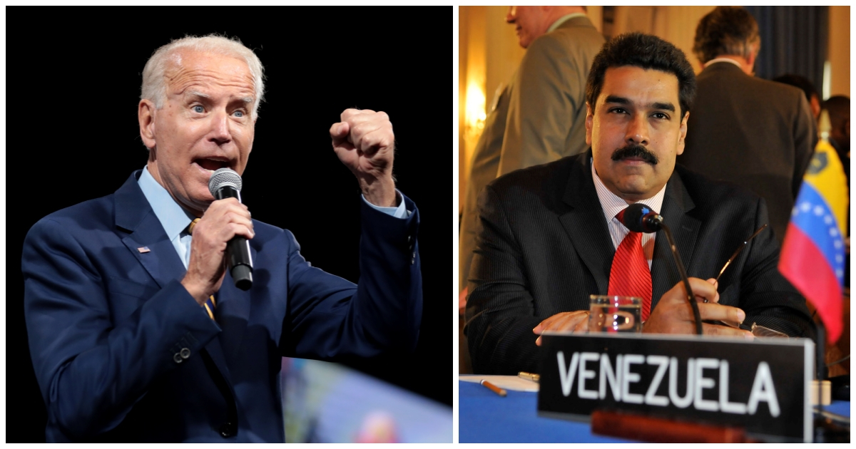 Joe Biden y Nicolás Maduro, mandatarios de EEUU y Venezuela, respectivamente. © Creative Commons