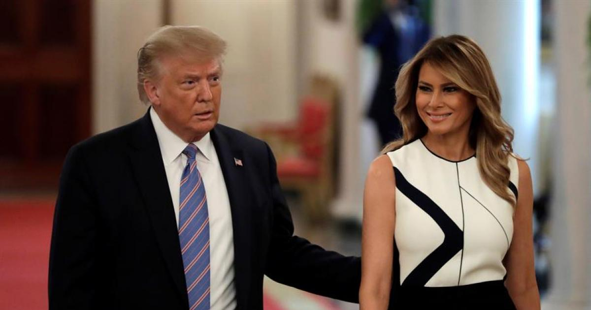 Trump y su esposa Melania © Flickr/White House