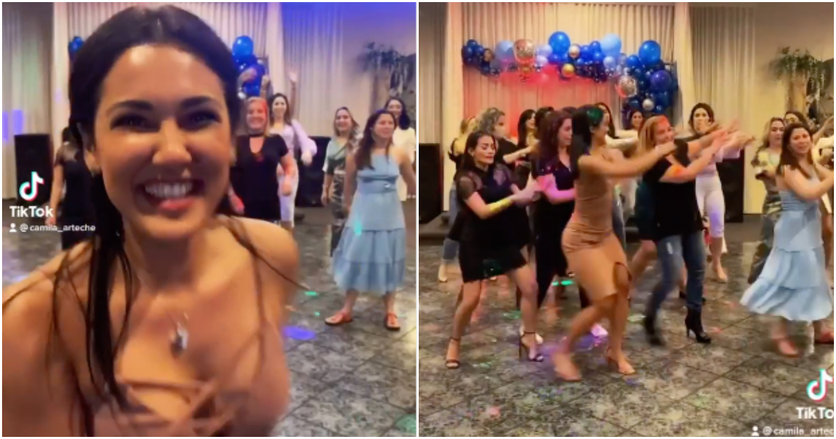 Camila Arteche bailando "De vuelta pa la vuelta" © Instagram / Camila Arteche