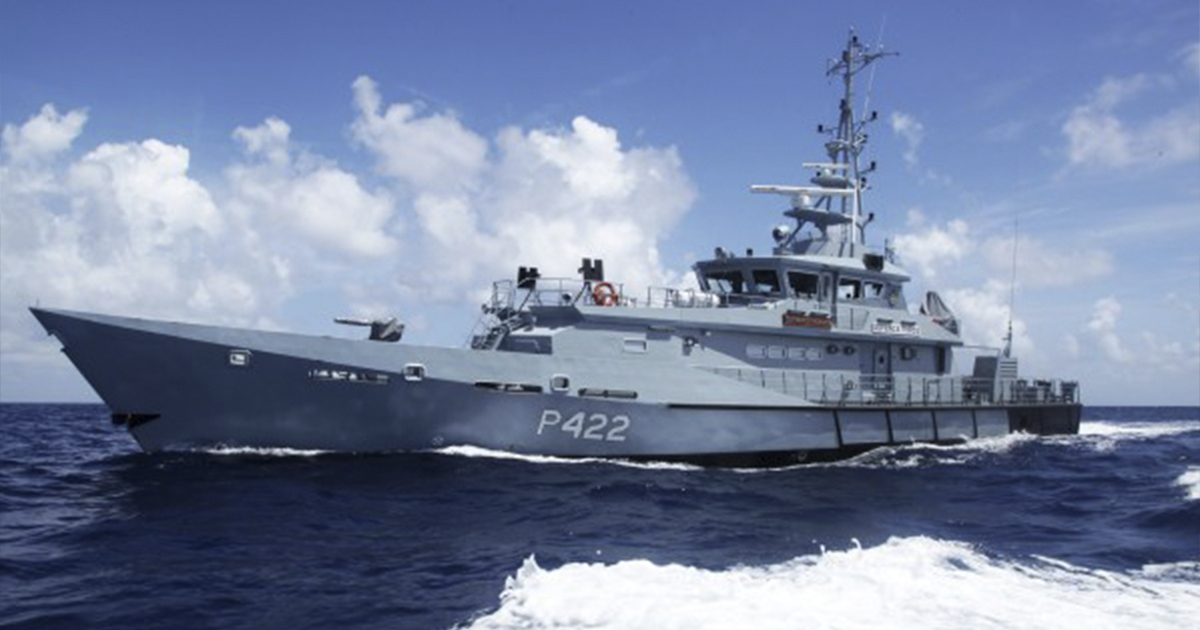 Embarcación de la Real Fuerza de Defensa de Bahamas © Facebook – RBDF 