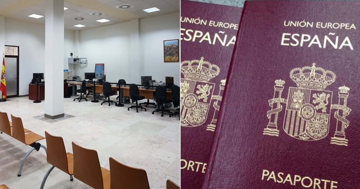 Imagen referencial © Collage Twitter/Consulado de España en Cuba - CiberCuba