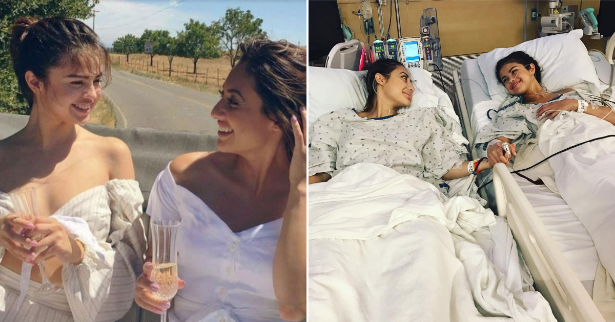 Selena Gomez junto a Francia Raisa, la amiga que le donó un riñón en 2017 © Instagram / Francia Raisa