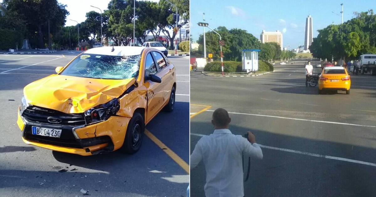 Accidente en La Habana © Grupo de Facebook ACCIDENTES BUSES & CAMIONES por más experiencia y menos víctimas! / Lienny Zamora y John Hernández