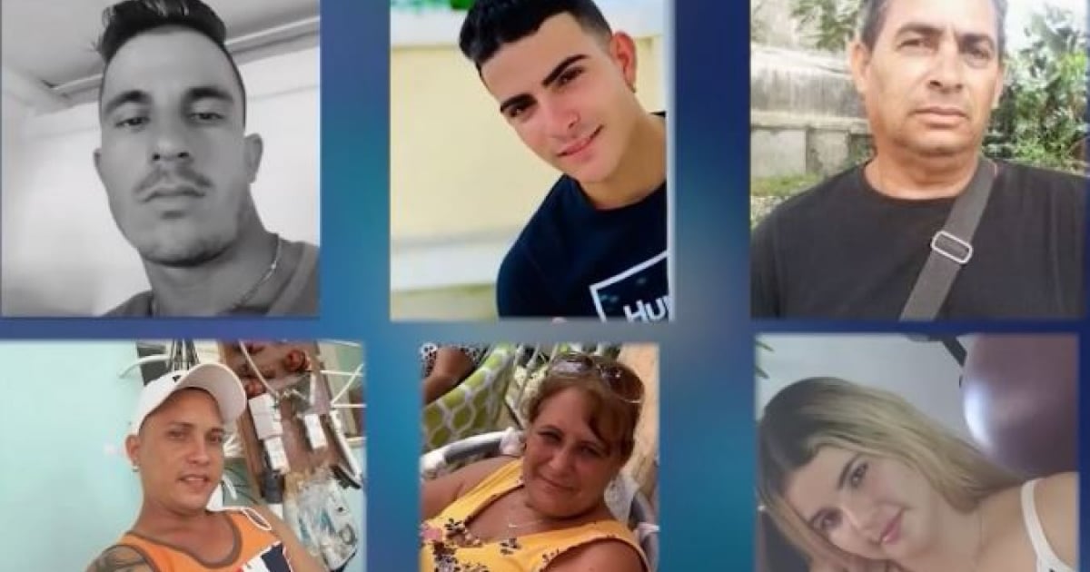 Algunos de los balseros cubanos desaparecidos © YouTube/screenshot America Tevé