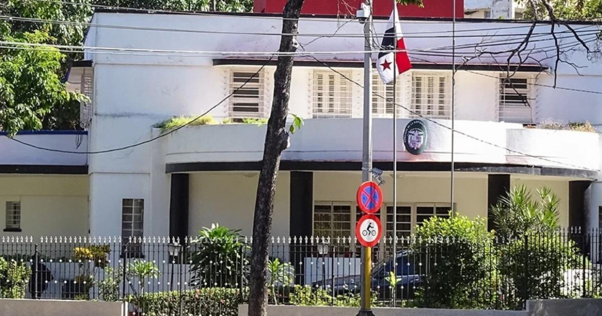 Embajada de Panamá en La Habana © CiberCuba