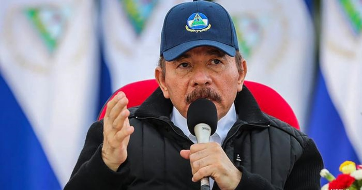 Daniel Ortega © Twitter/Cancillería de Cuba
