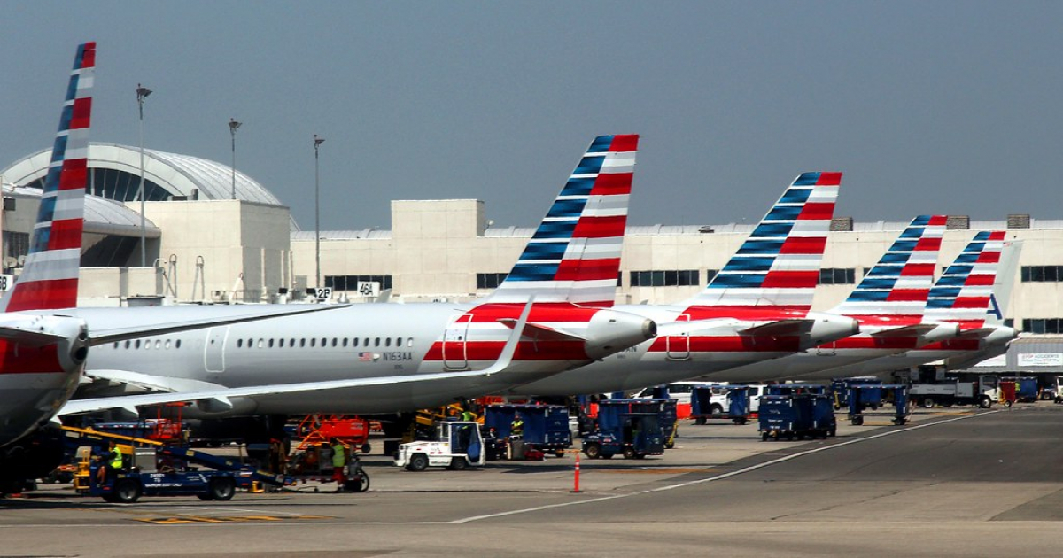 Aviones de American Airlines © Creative Commons