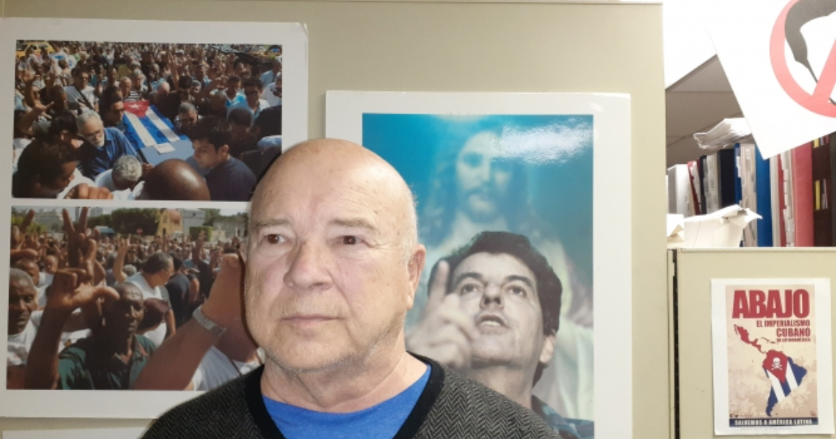 Frank Calzón, ex director ejecutivo del Centro para una Cuba Libre © Frank Calzón vía Cubanet